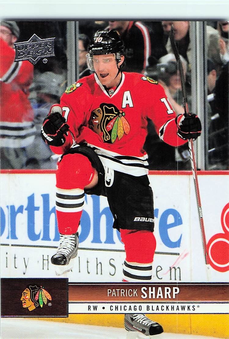 2012-13 Upper Deck #39 Patrick Sharp Chicago Blackhawks