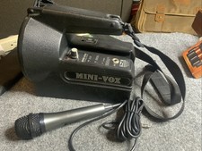 Anchor Audio Mini-Vox Wireless PB-25W PA System Amplifier Tested Working