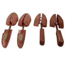 Moneysworth & Best Adjustable Wooden Cedar Shoe Tree Mens XL & Large Made in US
