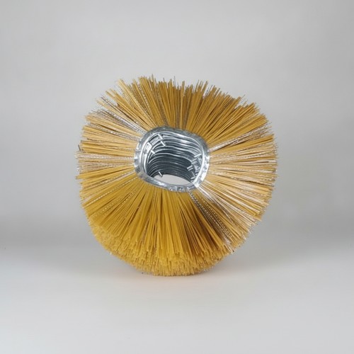 Snow Sweeper Part Compact Radial Bristle Brush with Metal Mounting Loop - Afbeelding 2 van 8