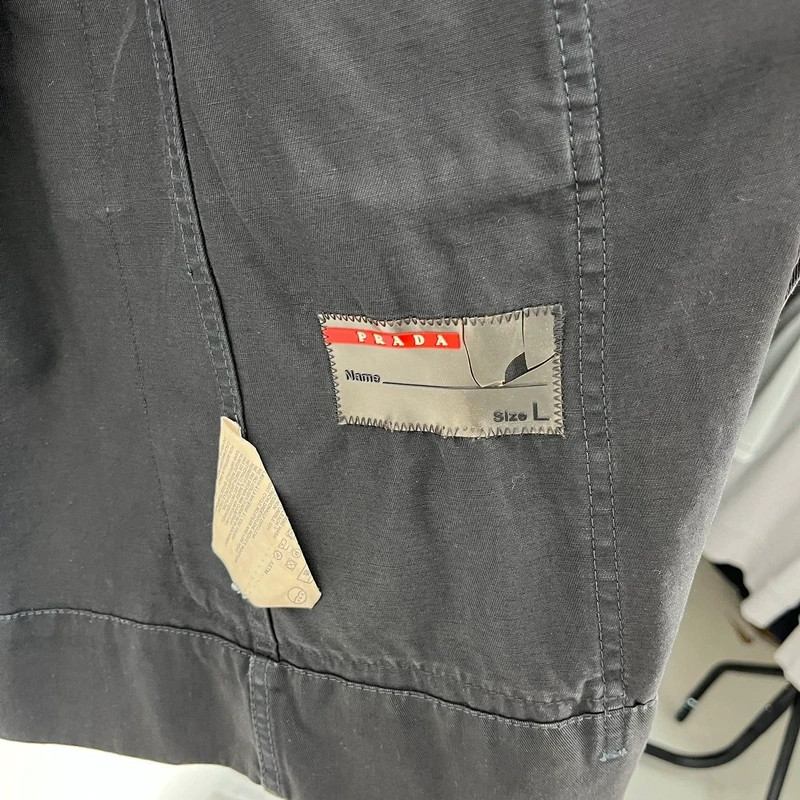 Prada Heavyweight Buttoned Over-Shirt Jacket image 8