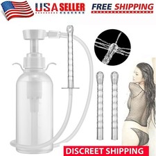 300ml Anal Vaginal Bulb Douche Colonic Irrigation Enema Bag Manual Cleaner kit