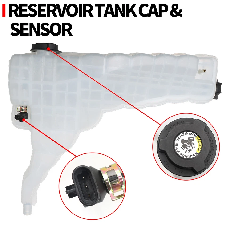 Tanque de depósito de refrigerante para KENWORTH Peterbilt 579 T680 T880 DR104002 2013-21 EE. UU. Foto 4 de 4