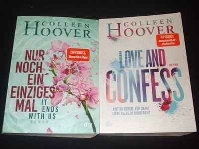 2 x Colleen Hoover - Nur noch ein einziges Mal - Love and Confess - IN DEUTSCH
