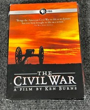 The Civil War: A Film by Ken Burns PBS 2011 9-Episode 6-DVD Box Set