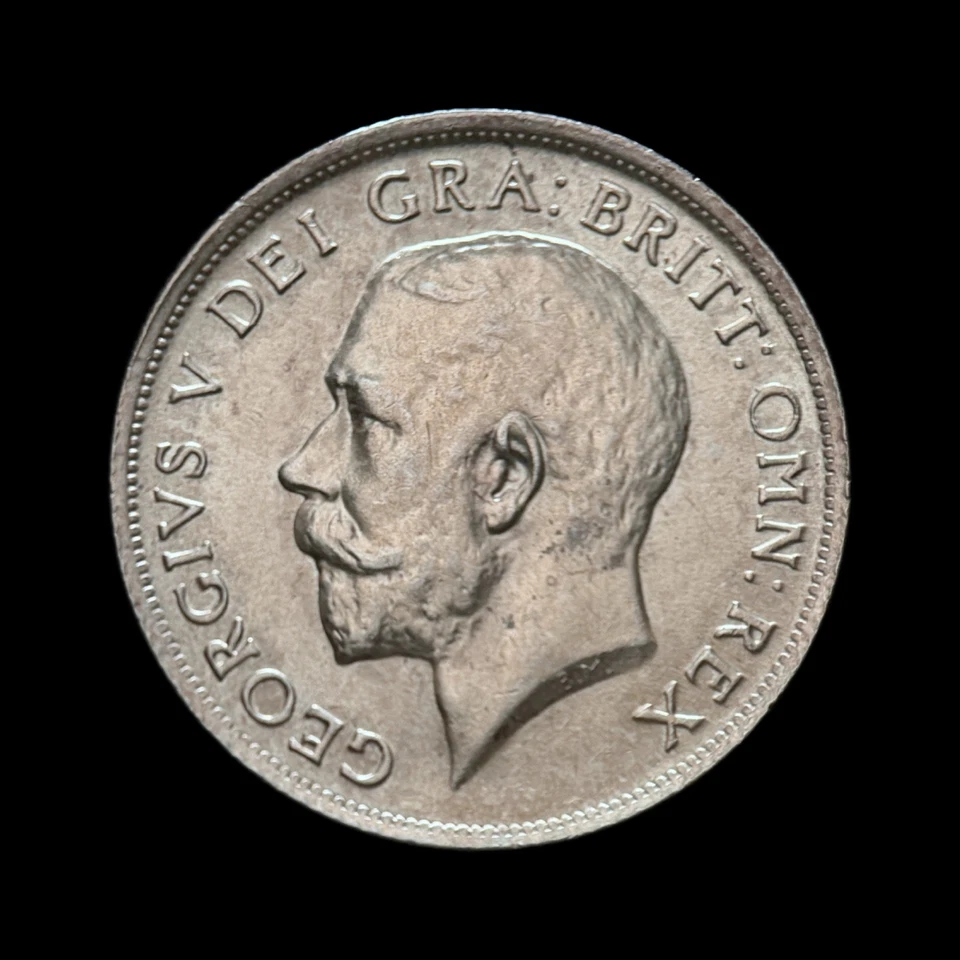 GREAT BRITAIN. 1915, Shilling, Silver - King George V, Lion Statant, Crown 1 - Image 2 of 3