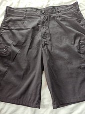 WRANGLER Men's Shorts. Size 40" Waist. Inseam 10". Black Colored.