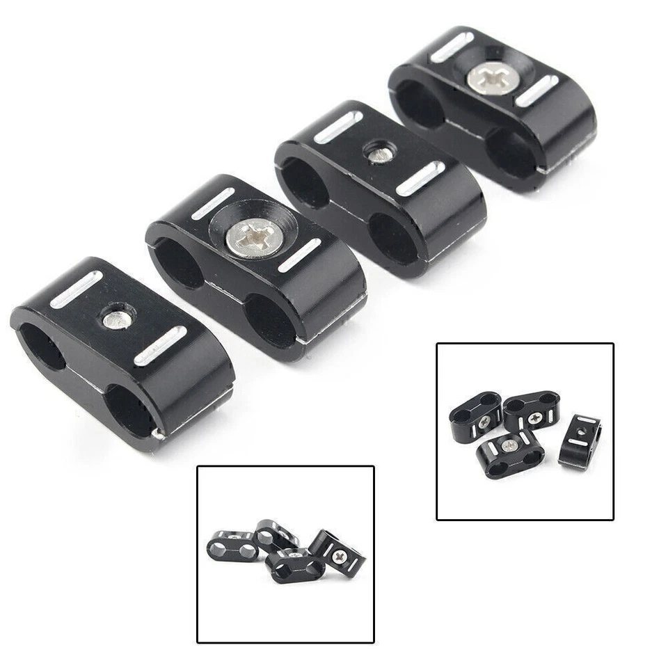 For Harley 1984 1985 1986-UP Cable Clamp Holder Organizer Separator Aluminum Foto 2 de 4