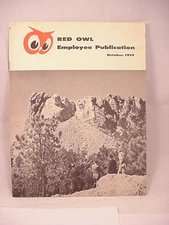 Vintage Red Owl Food Stores October 1959 Employee Publication  Ships Same Day