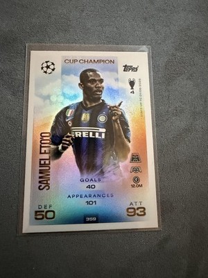 Topps Match Attax Champions League 25/26 Samuel Eto'o # CUP CHAMPION