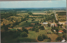 Hopkinsville KY Panoramic View West from Jefferson Davis Monument Postcard (9776