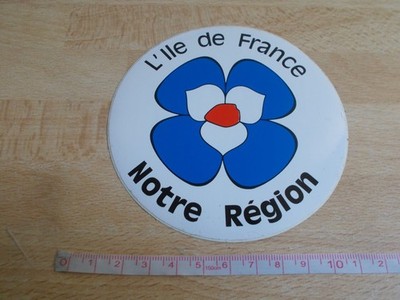 Aufkleber L'ILE DE FRANCE Unsere Region