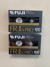 X2 FUJI FR-II X PRO 100 TYPE II BLANK CASSETT...