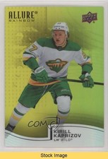 2021-22 Upper Deck Allure Rainbow Yellow Green Kirill Kaprizov #R-51 READ 13k6