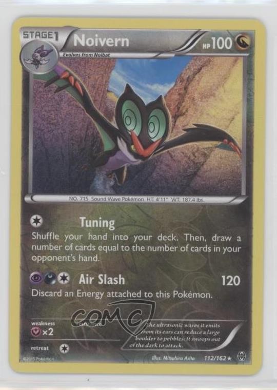Noivern Reverse Foil Pokémon XY BREAKthrough #112