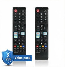 2 PK Universal TV Remote Control for All Samsung Smart TV LED LCD HDTV 3D Series