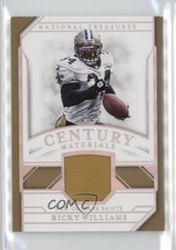 2018 National Treasures Century Materials Holo Silver /25 Ricky Williams 19n6