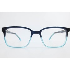 Success SS-146 Eyeglasses Frames Blue Gradient Rectangular 47-16-135 39124