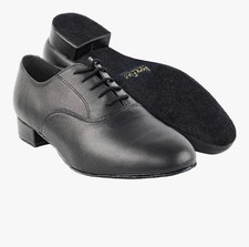 Dance Shoes 10 Capezio Men's SD103 Ballroom Shoes Black Leather Size 10M