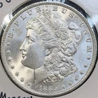 1885-O Morgan Silver Dollar AU/BU Strong Strike New Orleans $1
