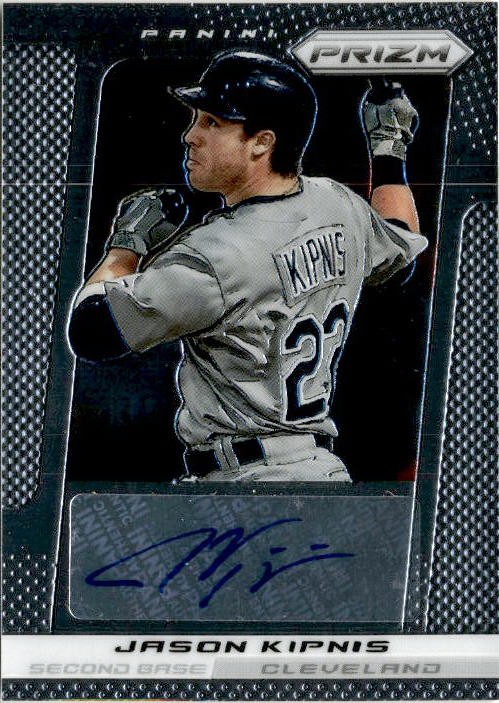 Jason Kipnis #JK 2013 Panini Prizm Baseball Autographs