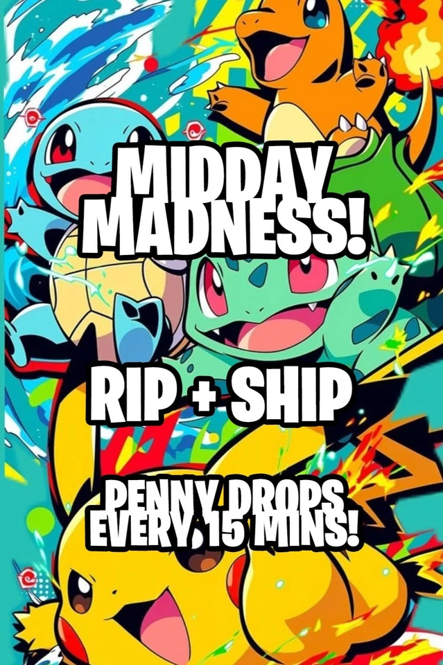 🔥$1 STARTS!🔥MIDDAY MADNESS!