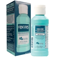 Hibiclens Antiseptic Antimicrobial Skin Cleanser 4oz Liquid Bottle 4% CHG