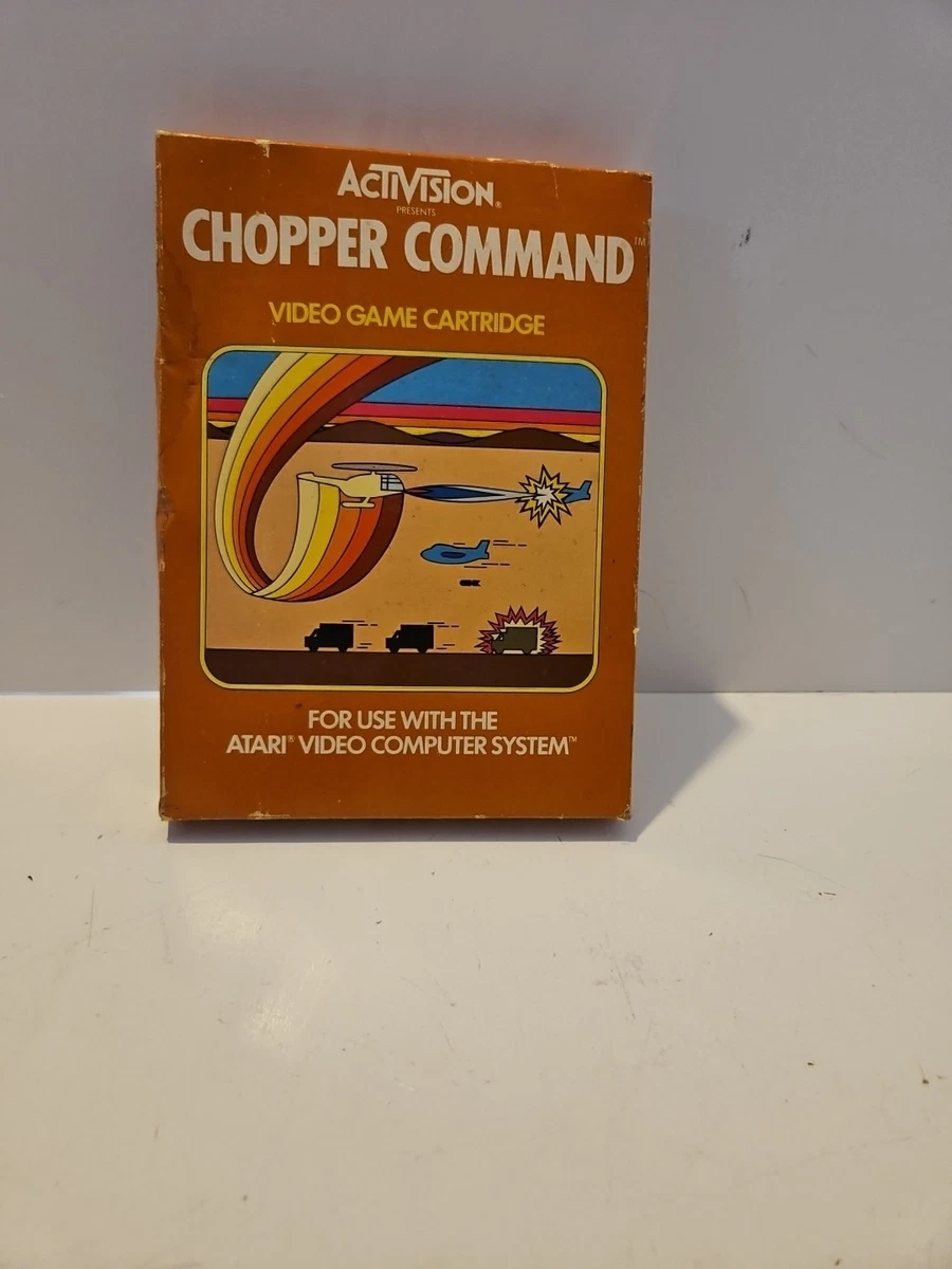 Chopper Command - Atari 2600 - Boîte, Notice, Blister Scellé - PAL