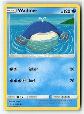 Wailmer 29/145 Common Guardians Rising Pokemon Lightly Played