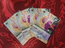 Disney Lorcana Rapunzel SCS Promo Normal 4 Set
