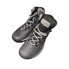 Columbia Newton Ridge Plus Waterproof Hiking Boots Grey Black Blue 6.5