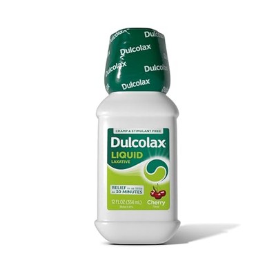 Dulcolax Saline Laxative Liquid, Fast & Gentle Constipation Relief