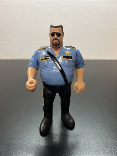 1990 WWF Hasbro Series 1 Big Boss Man with Hard Ti...