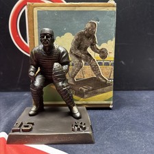 Thurman Munson Yankee SGA Bronze Statuette DiLusso 2005 Monument Park Collection