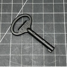 EMKA 1004-06 Double Bit Key 5mm Black Zinc NOP Brand New