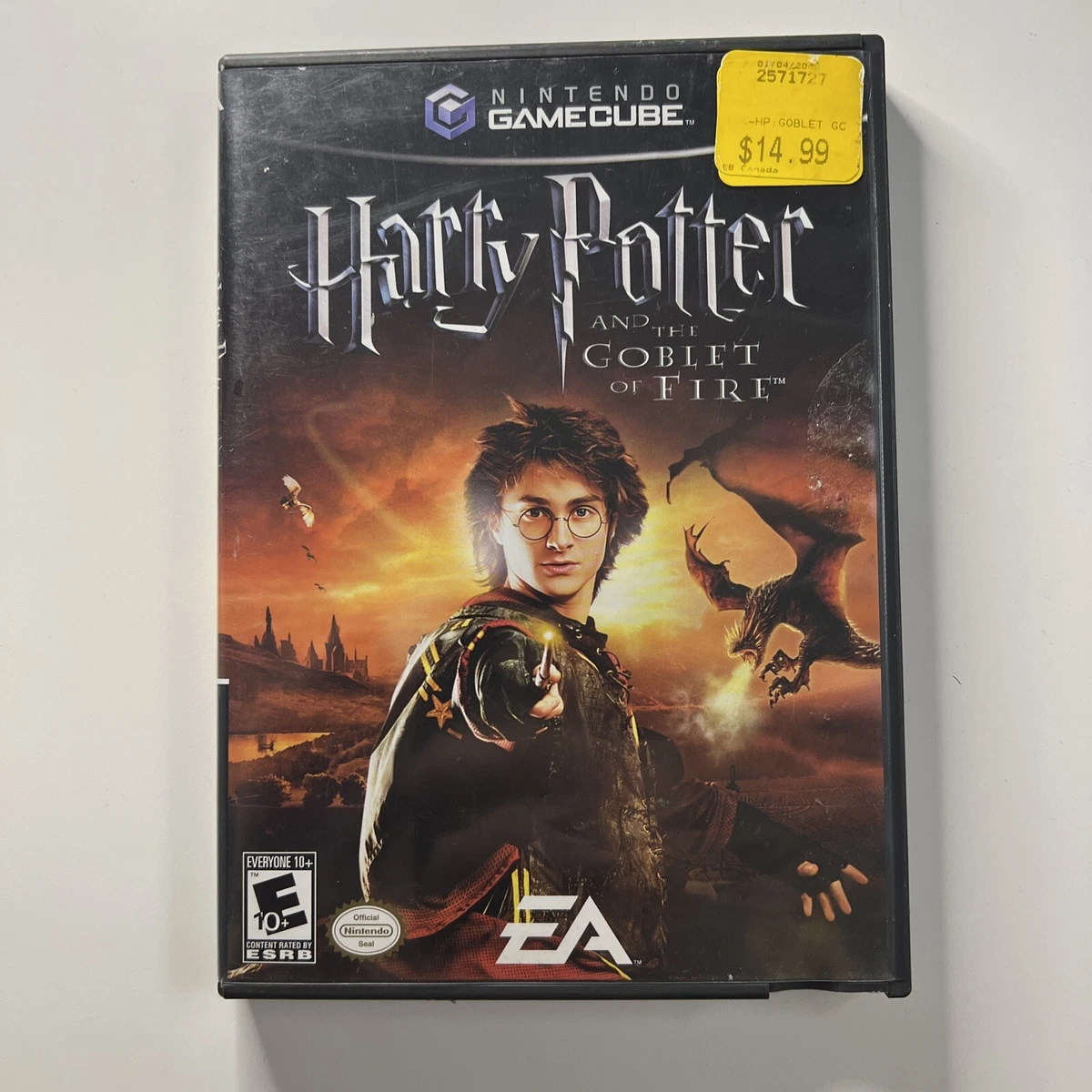 Harry potter goblet store of fire gamecube
