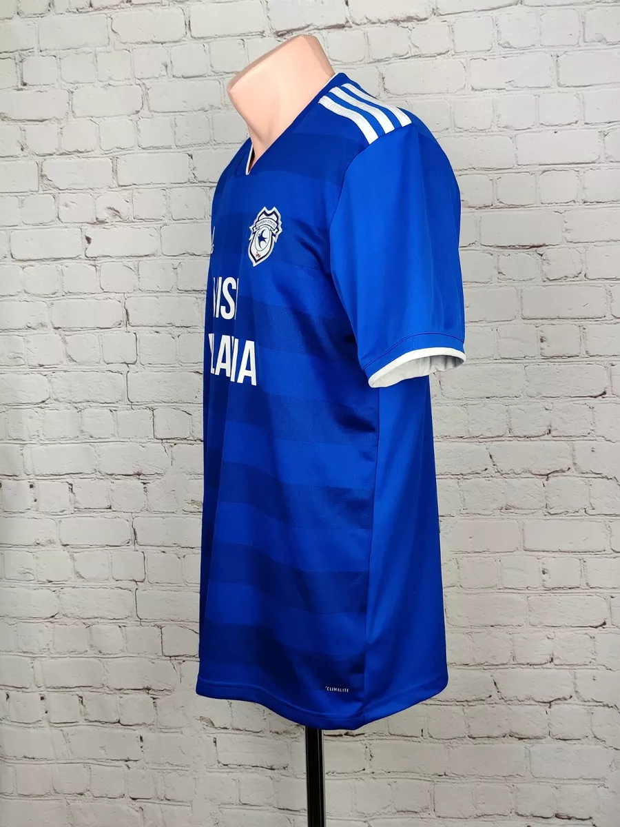 Football shirt soccer FC Cardiff City Bluebirds Home 2018/2019 Adidas  Jersey M