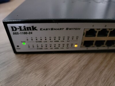 D-Link DGS-1100-24 24-Port Gigabit EasySmart Metal Switch