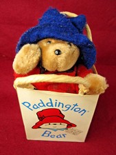 Vintage 1987 Eden Toys MINI Paddington Bear in Bag Store Advertsing RaRe Promo 