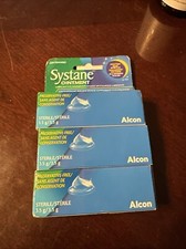 3 X SYSTANE Night Time Overnight Lubricant Dry Eye Relief Ointment 3.5g 09/26