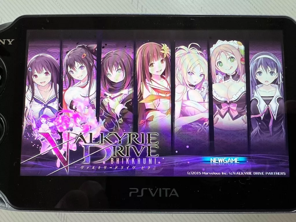 Sony PS Vita Video Games VALKYRIE DRIVE Bikini Party Edition Marvelous Japan