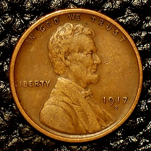 1917-S Lincoln Cent ~ XF / EF Condition ~ COMBINED SHIPPING!