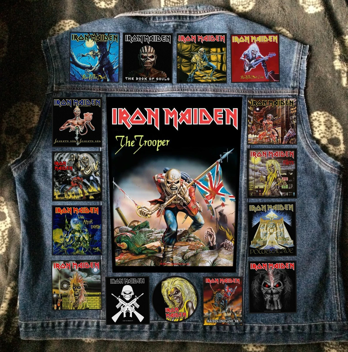 Iron maiden hotsell battle jacket