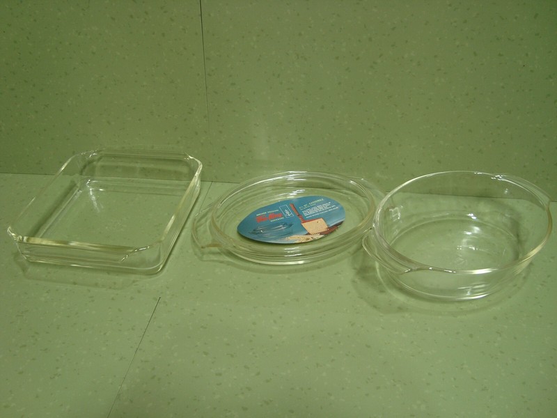 Vintage Anchor Hocking Fire-King 433 & 435 New in Box Amana Ovenware Starter Set