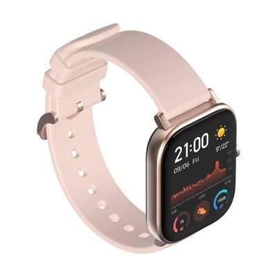 AmazFit GTS Smartwatch with AMOLED Display Silicone Band, Pink #W1914OV11N  851572007566 | eBay