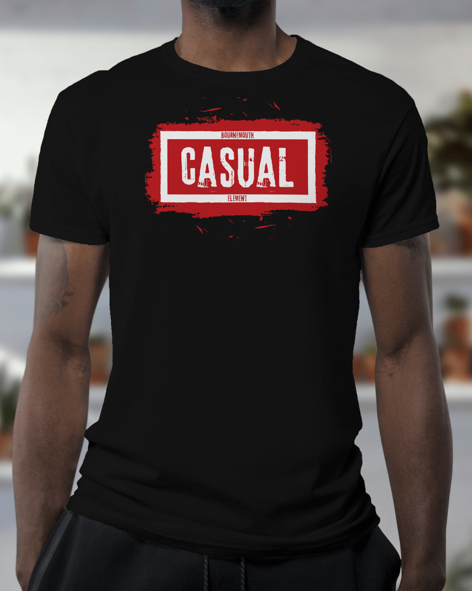 CASUAL ELEMENT T-Shirt Bournemouth Hooligans Boscombe Red