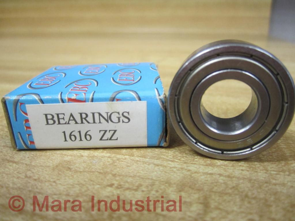 EBC Bearings 1616ZZ Bearing 1616ZZ eBay