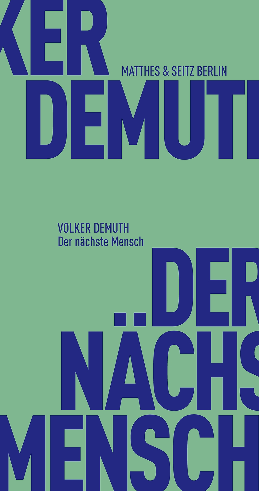 Thumbnail - Der Nächste Mensch Volker Demuth
