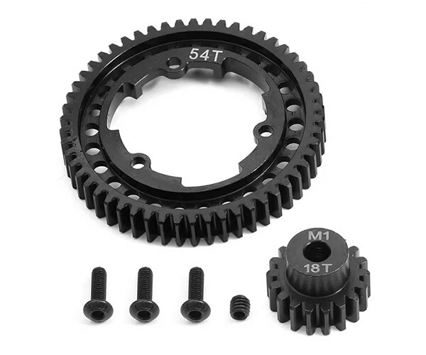 STEEL M1 SPUR W/ 18T PINION GEAR FOR TRAXXAS RC X-MAXX XRT MAXX X0