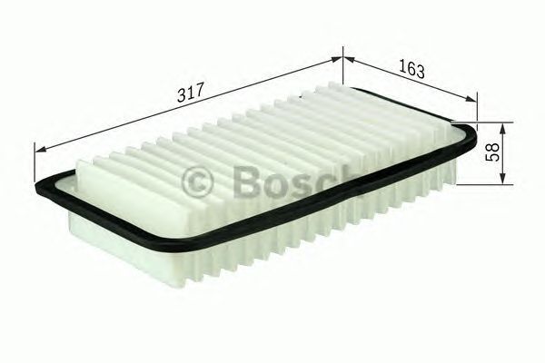 BOSCH CAR AIR FILTER S9183 - 1987429183 | eBay